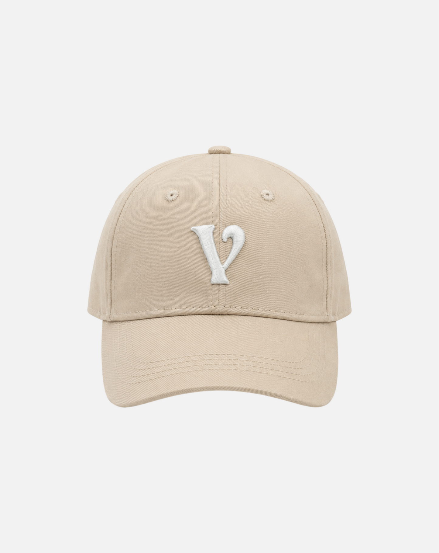monogram cap ivory